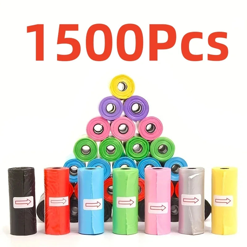 Colorful Pet Poop Bags
