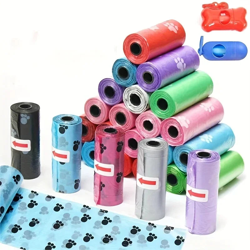 Colorful Pet Poop Bags