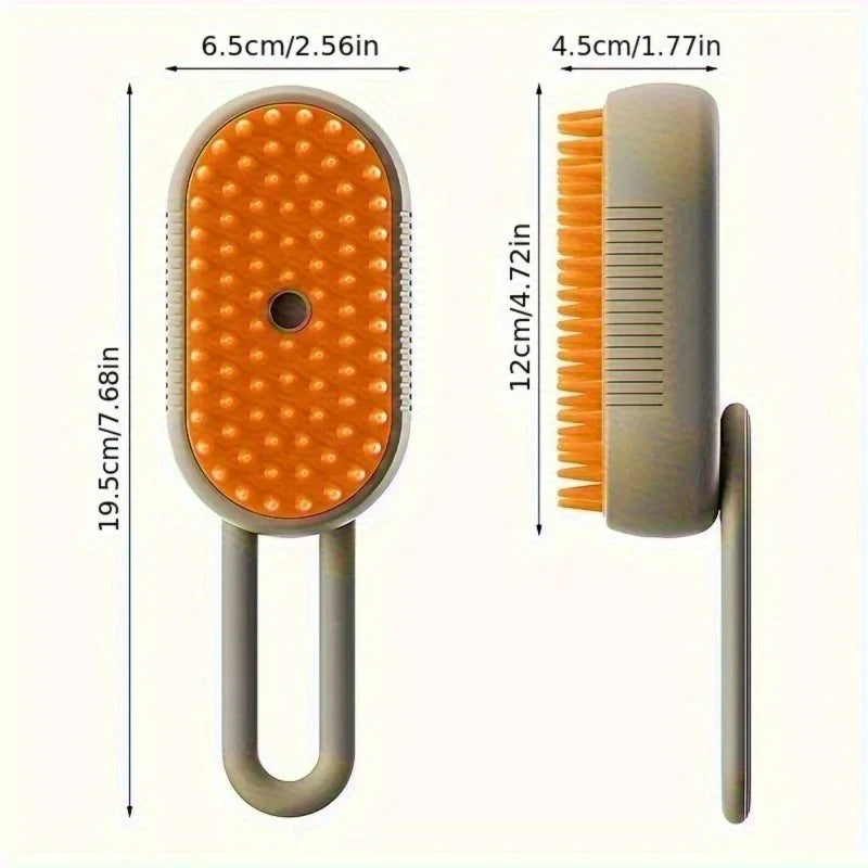 Steamy Pet Grooming Brush