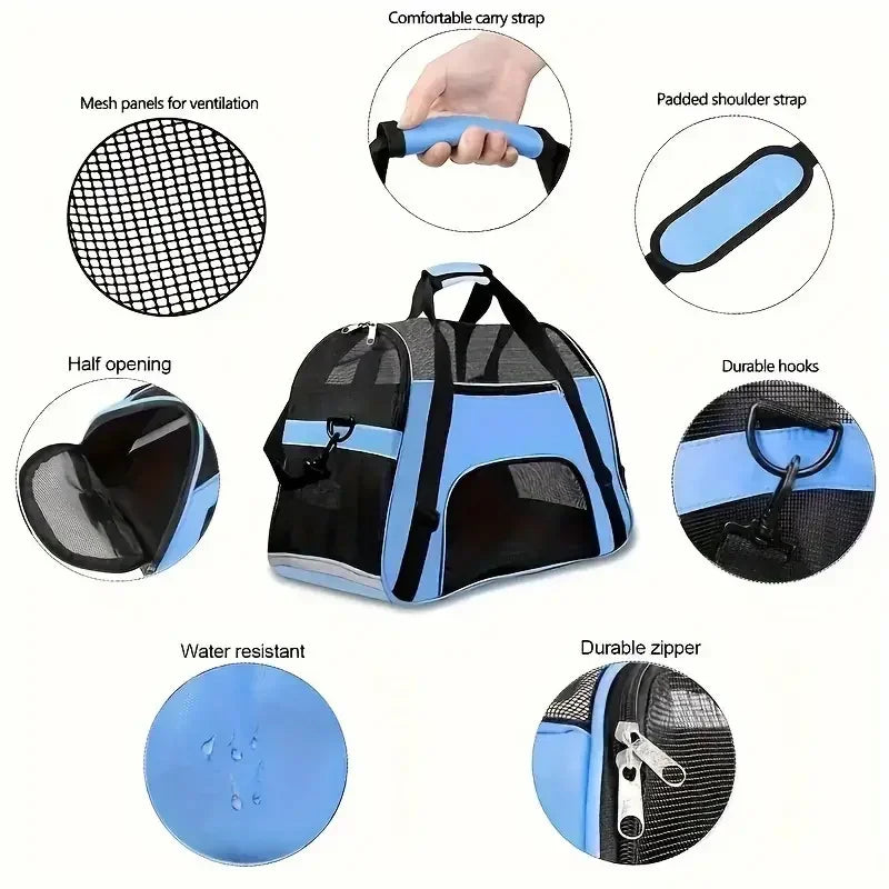 Cozy Paws Pet Travel Carrier