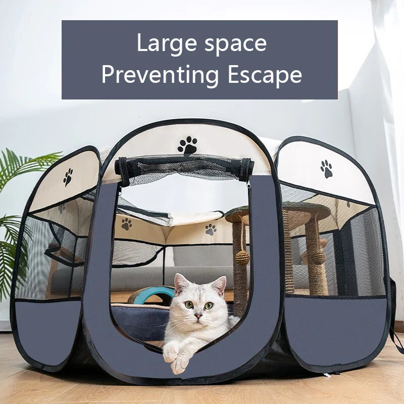 Cozy Foldable Pet Tent