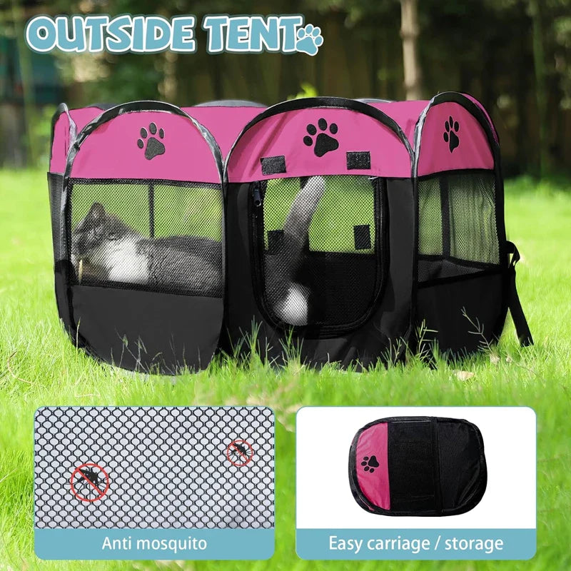 Cozy Foldable Pet Tent